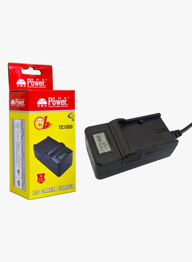 DMK Lpe-6 Lcd Battery Charger For Canon Eos 5D 6D 7D 60D 60Da Markⅱ Ⅲ  Cameras Black - Image 3