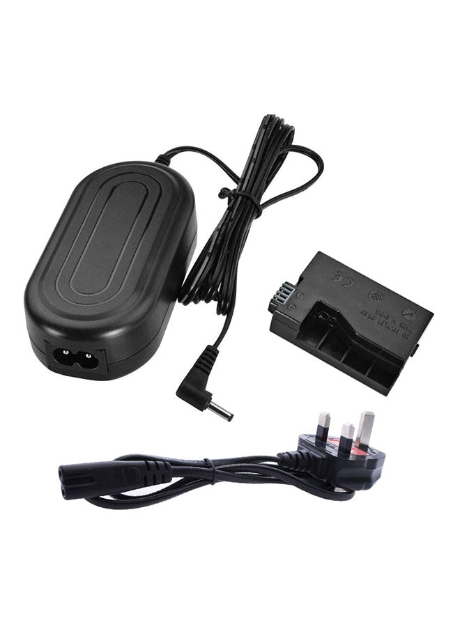 DMK Replacement AC Power Adapter For Canon EOS Rebel T5i T4i T3i T2i K*** X6 K*** X5 K*** X4 700D 650D 600D 550D Black - Image 1