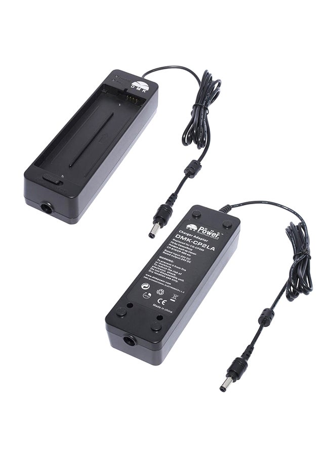 DMK - Charger For Canon NB-CP1L NB-CP2L and Canon Compact Photo Printer SELPHY CP100 TO CP1300 Black - Image 1