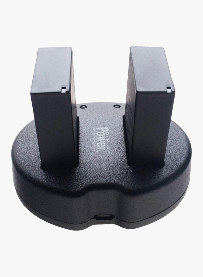 DMK 2 X Power Lp-E17 Battery 1040Mah And 1 X Double Usb Charger For Canon Lpe17, Eos M3, M5, M6, Rebel Sl2, T6I  Cameras Black - Image 2