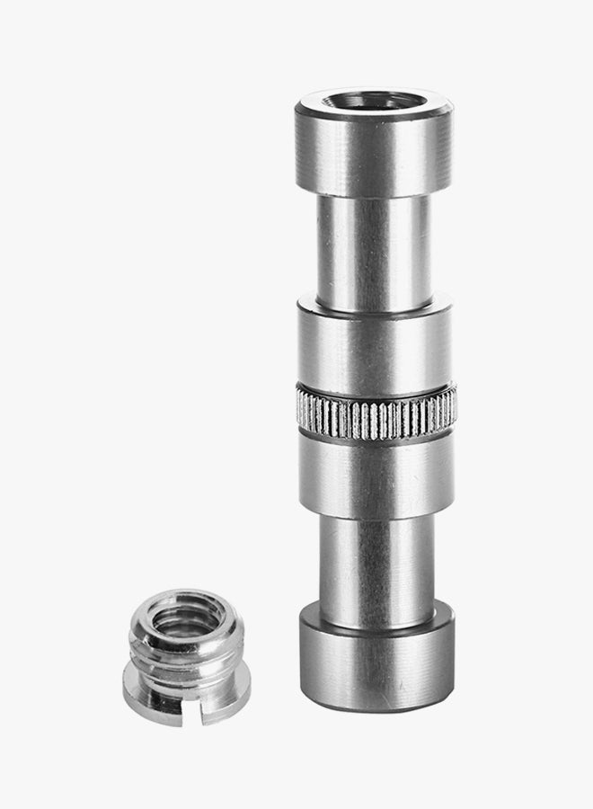 Neewer 15-Piece Metal Threaded Screw Converter Adapter Silver - Image 2
