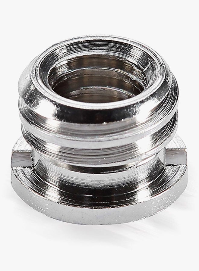 Neewer 5 Pieces Metal Screw Adapter Silver - Image 3