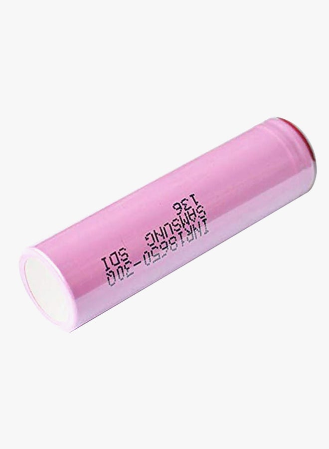 Samsung - 3000.0 mAh 2Pcs Inr18650-30Q 3000Mah Unprotected Button Top 18650 Battery Pink - Image 1