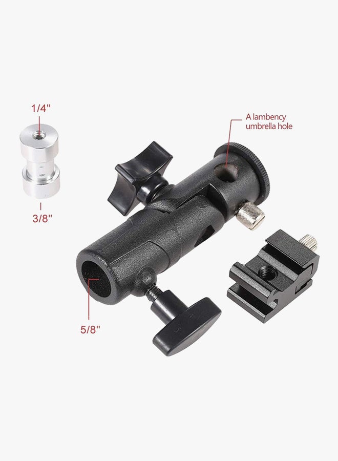 Type E Adjustable Umbrella Holder Black - Image 3