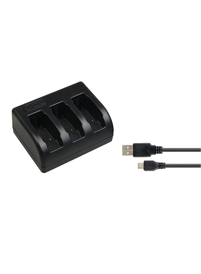 Triple Battery Charger For GoPro HERO 5 Black - Image 1