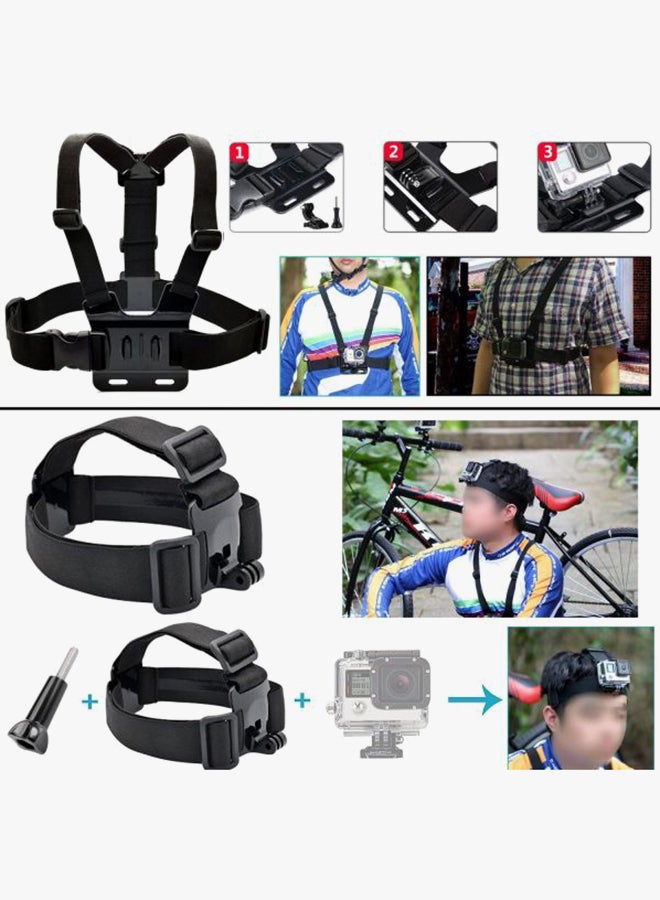 مجموعة ملحقات للكاميرا، 50 قطعة متعدد الألوان - Image 2