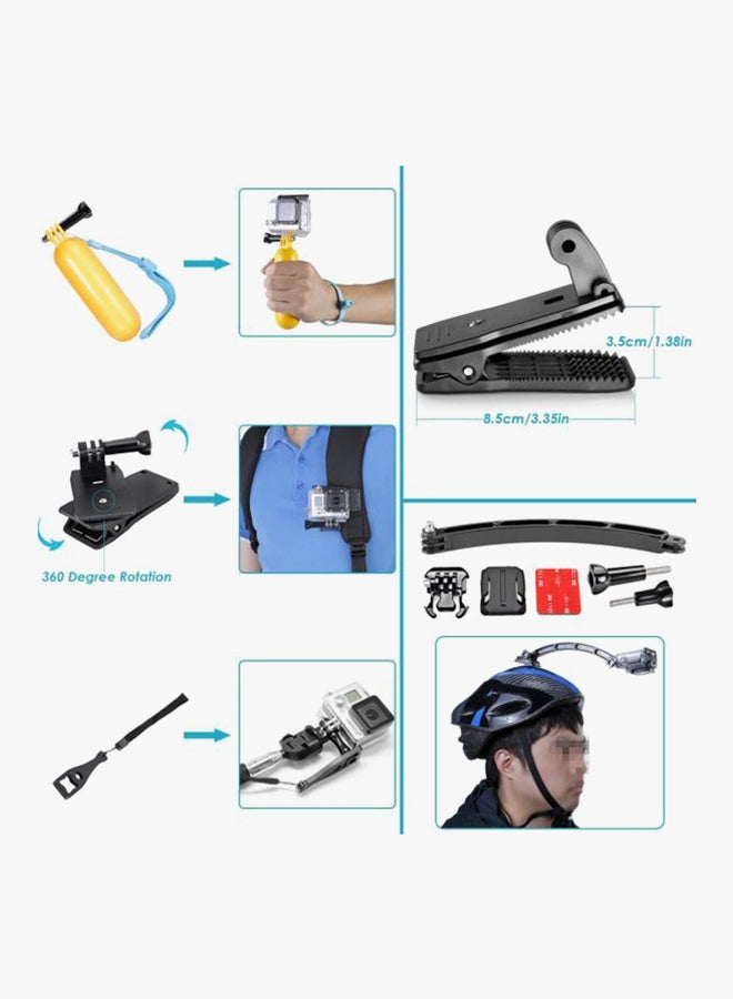 مجموعة ملحقات للكاميرا، 50 قطعة متعدد الألوان - Image 3