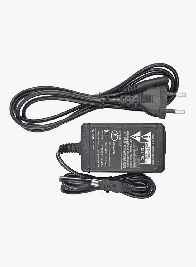 Generic Ac-L10/100 Power Adapter For Sony Dcr-Trv830 S30 S50 S70 F707 . Black  - Image 2