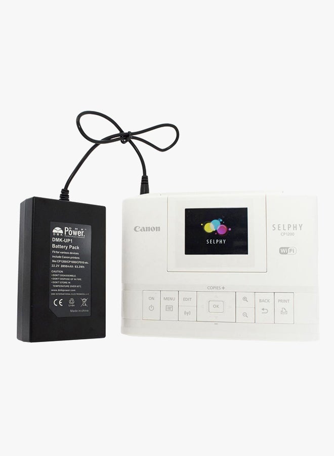 DMK Power Adapter For Canon Compact Photo Printer SELPHY CP910 CP1000 CP1200 CP1300 Black - Image 3