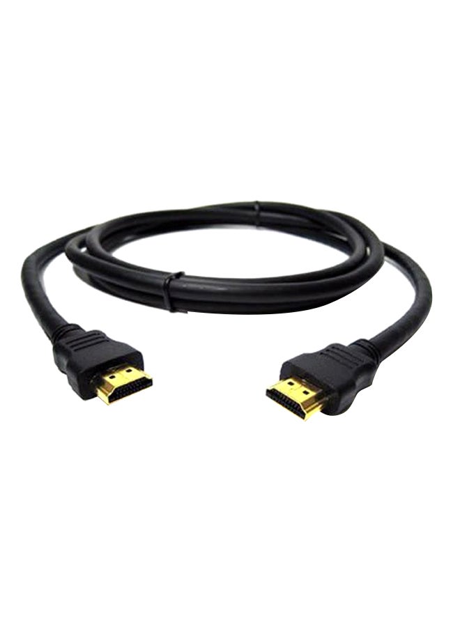 Generic HDMI to HDMI Gold Plated Connectors 1.5m Cable v1.3A black 