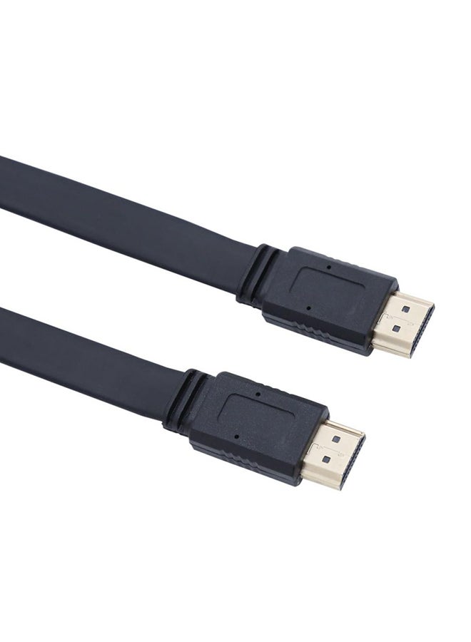10 Meter HDMI Flat Cable Male to Male black