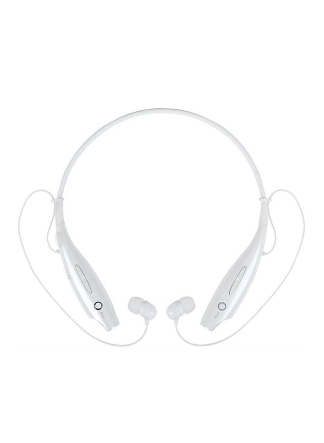 Generic - Hbs-730 Headphone Wireless Bluetooth Universal Stereo Headset For Samsung Lg White - Image 1