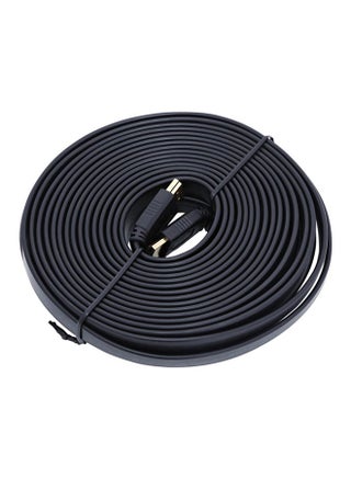 10 Meter HDMI Flat Cable Male to Male black - v1550833877/N21187476A_1