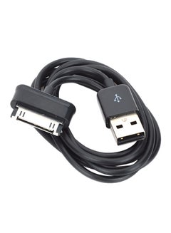 USB Data Sync Charger Cable for Samsung Galaxy Tab Tablet 7 8.9 10.1 black