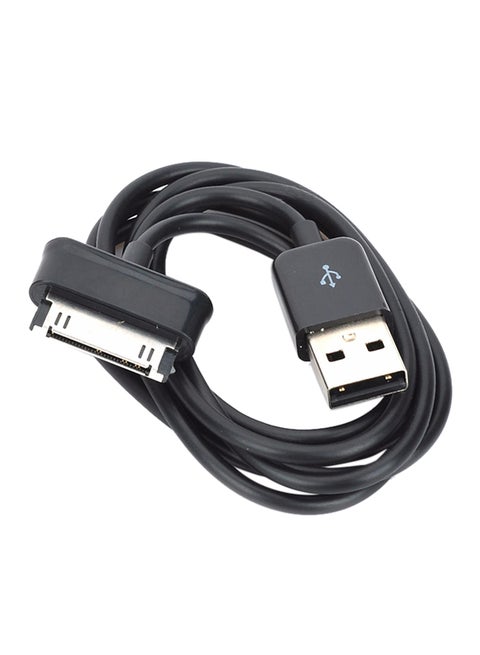 USB Data Sync Charger Cable for Samsung Galaxy Tab Tablet 7 8.9 10.1 black