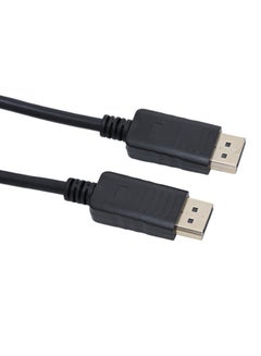 Generic 1.5m Displayport to Displayport Cable black  - Image 2