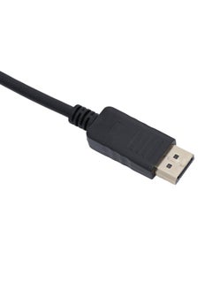 Generic 1.5m Displayport to Displayport Cable black  - Image 3