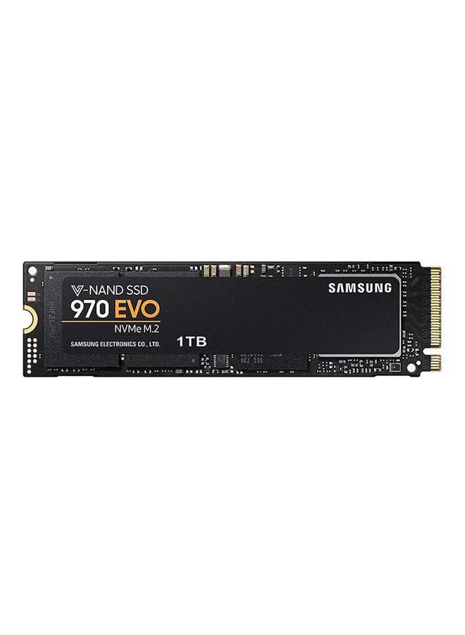 محرك الأقراص الداخلي ذو الحالة الصلبة 970 EVO بواجهة PCIe NVMe طراز M.2-2280 أسود - v1550834324/N21187848A_1