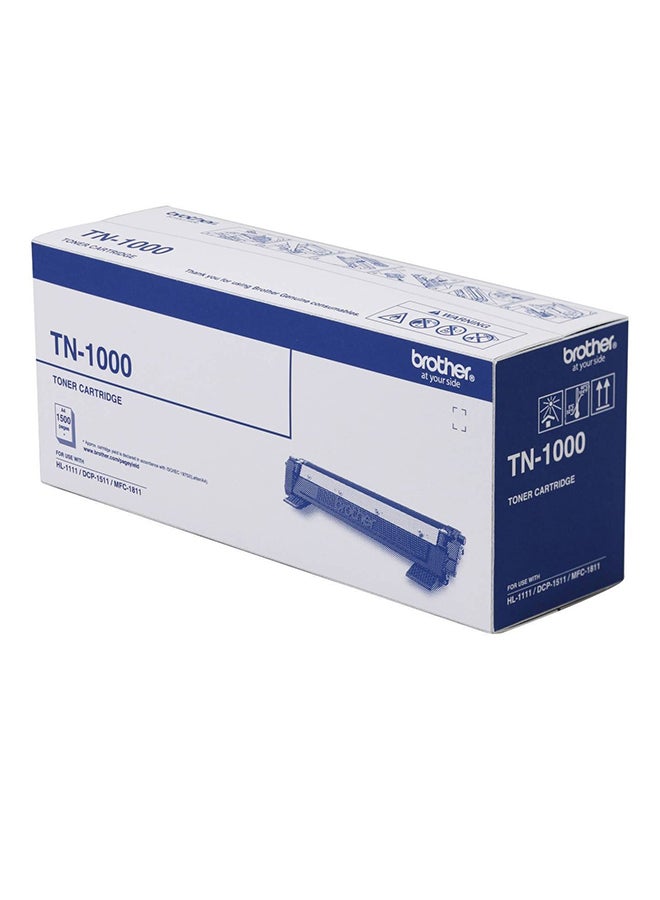 خرطوشة حبر براذر طراز Tn-1000 أسود - Image 2