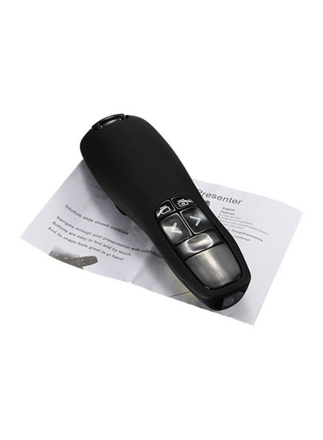 Generic - Portable comfortable handheld R400 Wireless Presenter Receiver Pointer Case Remote Control multicolour - Image 1