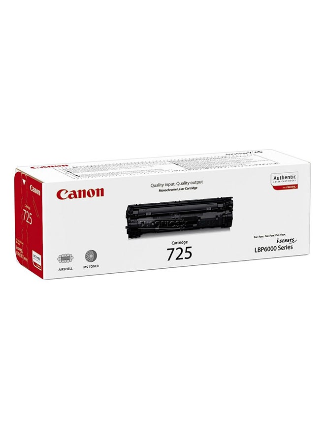 كانون خرطوشة حبر 725 أسود  - Image 2
