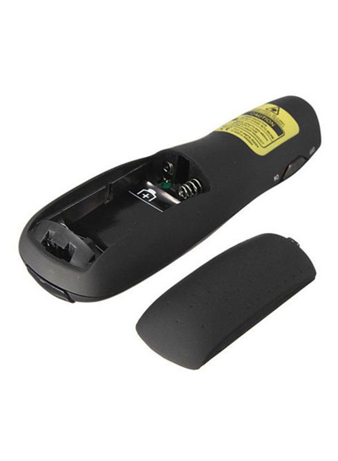 Generic - Portable comfortable handheld R400 Wireless Presenter Receiver Pointer Case Remote Control multicolour - Image 1
