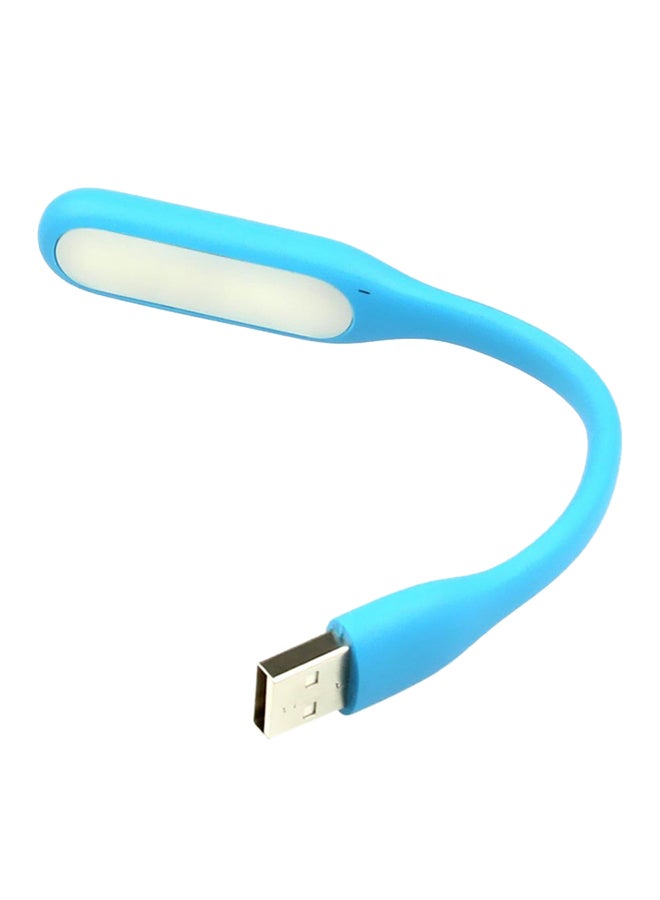 Light Blue Color USB Led Light Mini Flexible Lamp For Laptop Piece Notebook