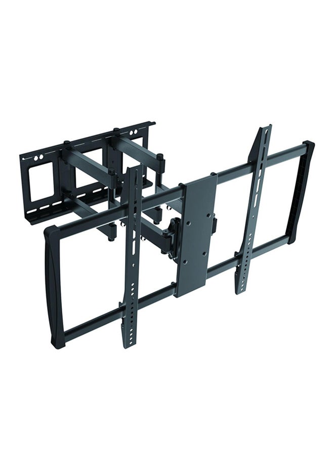X-Large Heavy Duty Full Motion TV Wall Mount for Flat & Curved Panels - 60 Black  - Image 1