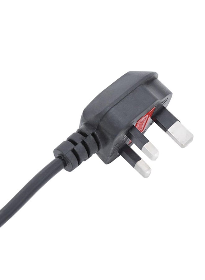3M 3 Pin Desktop Power Cable with Fuse black - Image 3