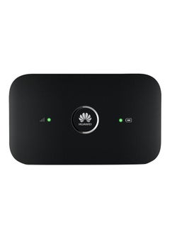 راوتر هواوي محمول يعمل بتقنية واي فاي ويدعم شبكة الجيل الرابع طراز E5573 1500.0 mAh أسود