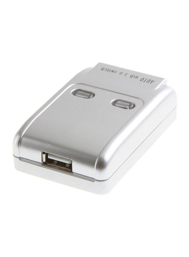 Usb 2.0 Sharing Switch Hub 2 Pc To 1 Printer/scanner Newrok Switcher Gc580 multicolour  - Image 1