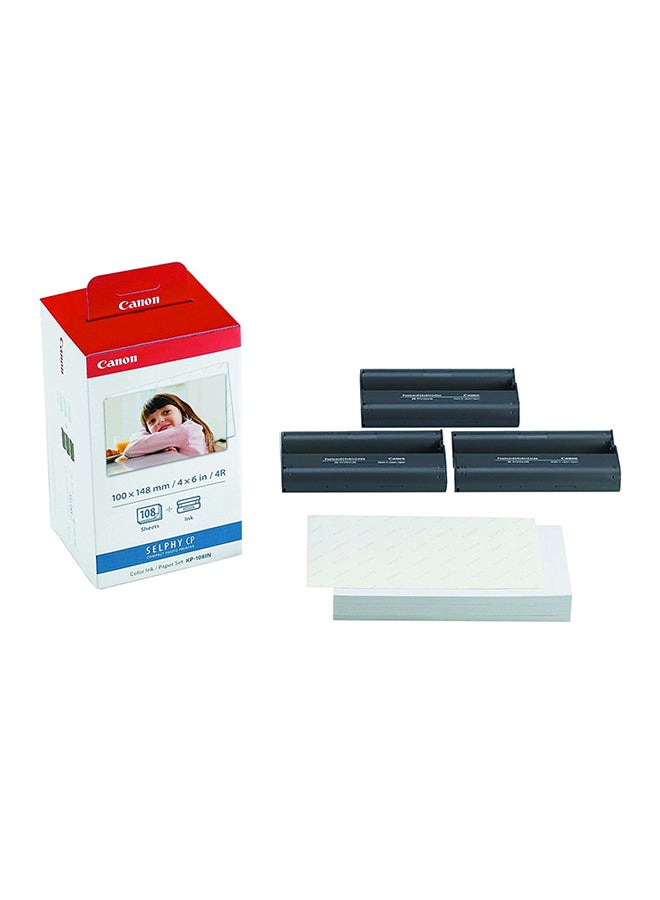 Canon - Color Ink Paper Set 3115b001 - Kp-108in multicolour - Image 1