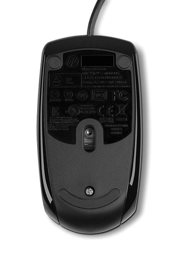 HP USB X500 Wired Mouse multicolour - Image 2