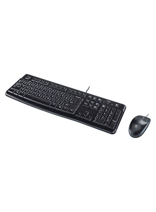 Logitech K120 Keyboard And M90 Optical Mouse black  - Image 2