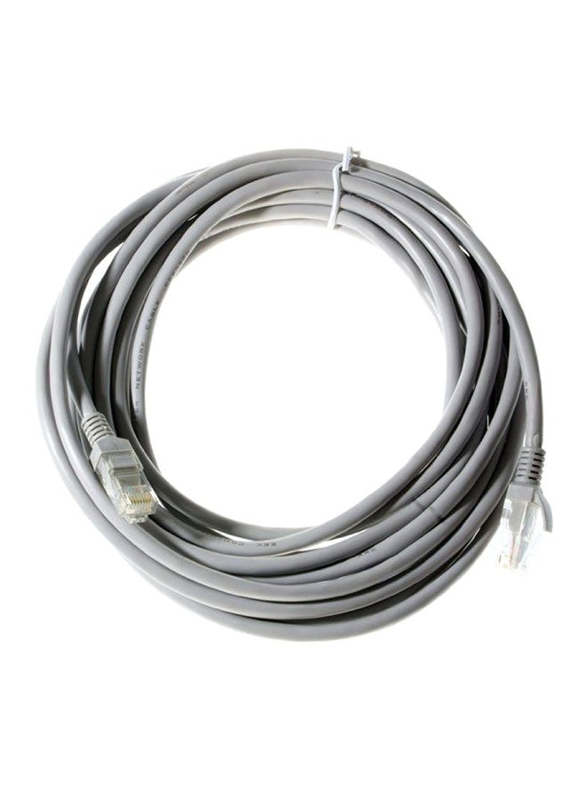 10M RJ45 Cat5e Ethernet Network Lan Internet Router Cable Patch PC Lead Modem 5 Mbps multicolour 