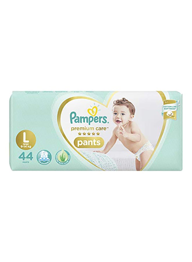 Pampers Premium Care Diaper, Size L, 9-14 Kg, 44 Count - Image 1