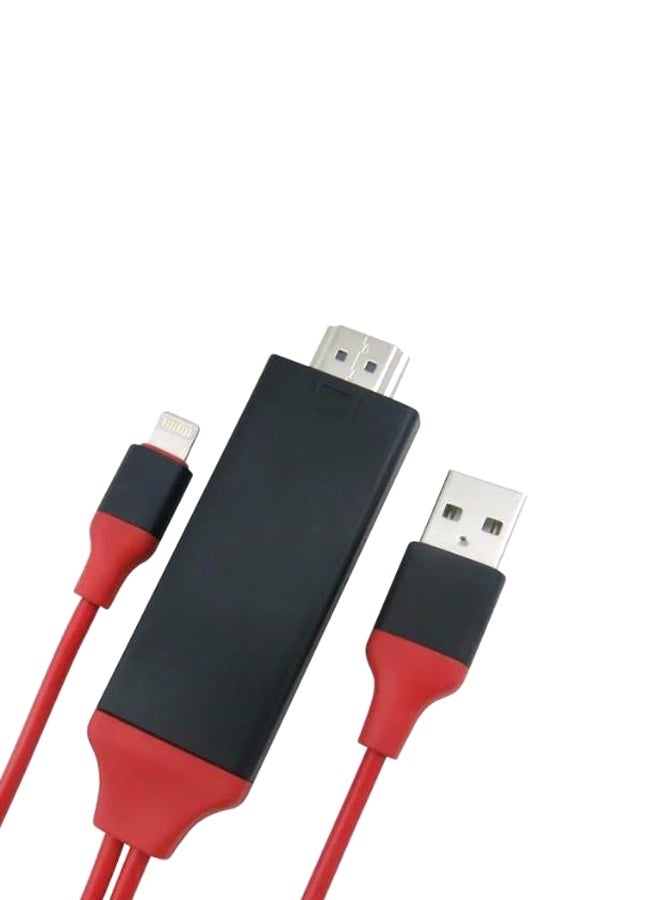 Generic - 8-Pin Lightning Cable For Apple iPhone X/7/7-Plus/6/6S-Plus & Ipad Pro/Air 2/Ipad Mini 4 - Image 1
