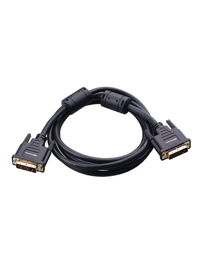 DVI-D Dual Link Cable Black - Image 1