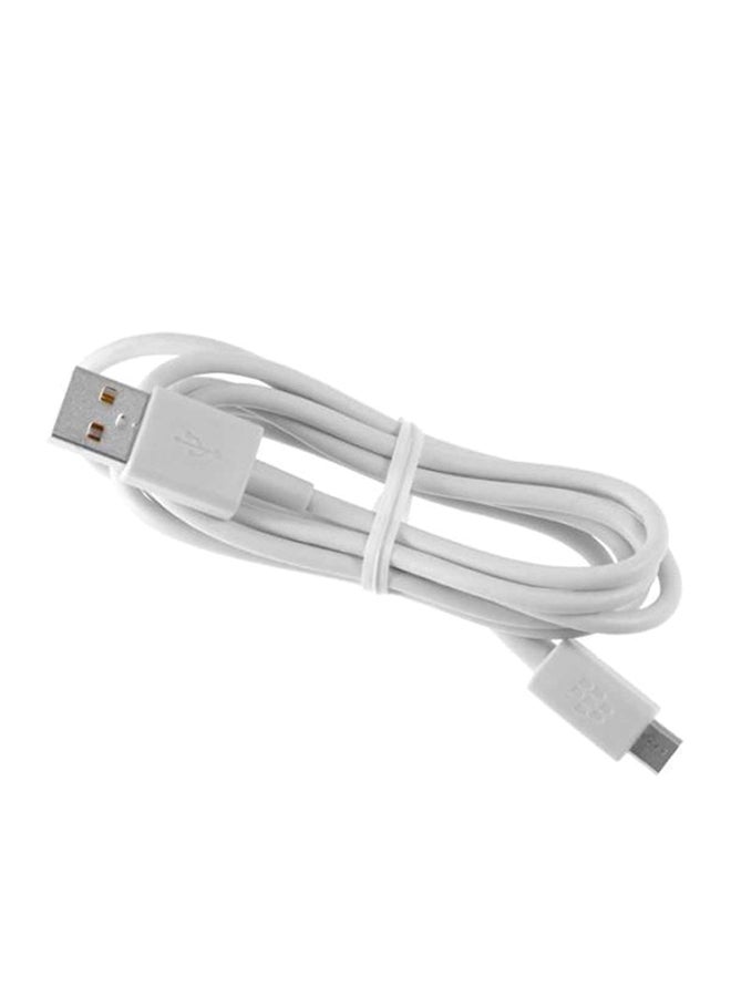 USB To Micro USB Data/Charging Cable White - Image 2