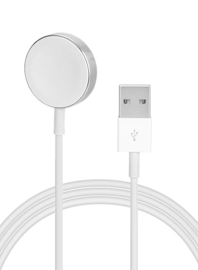 Magnetic Charging Cable For Apple SmartWatch White