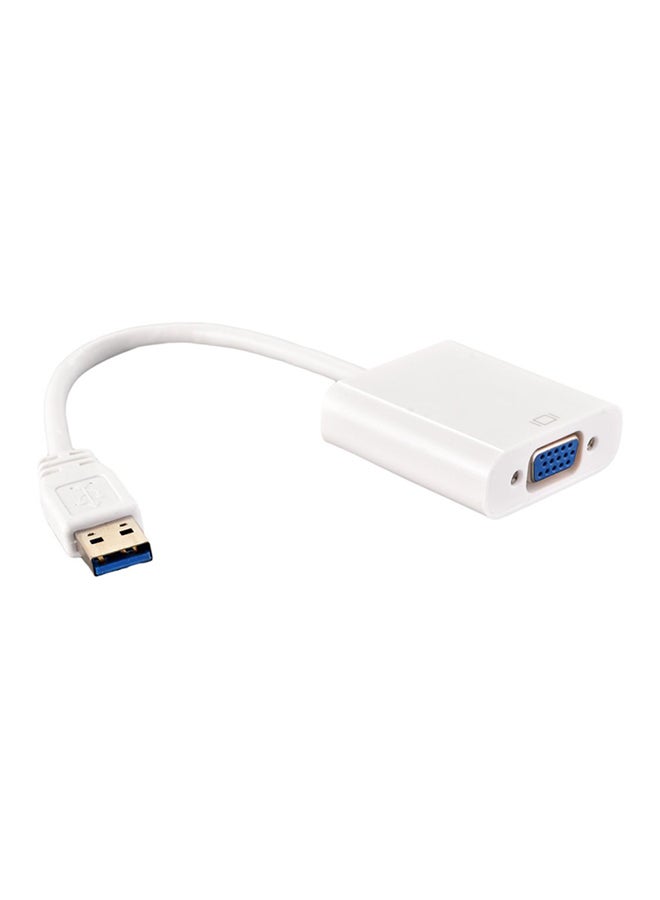 محوّل من USB 3.0 إلى VGA أبيض - Image 2