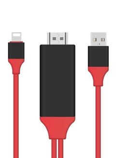 VOXLINK Lightning To HDMI Adapter Red/Black  - Image 1