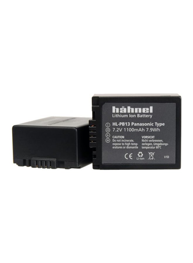 Hahnel - Replacement Battery For Camera black - Image 1