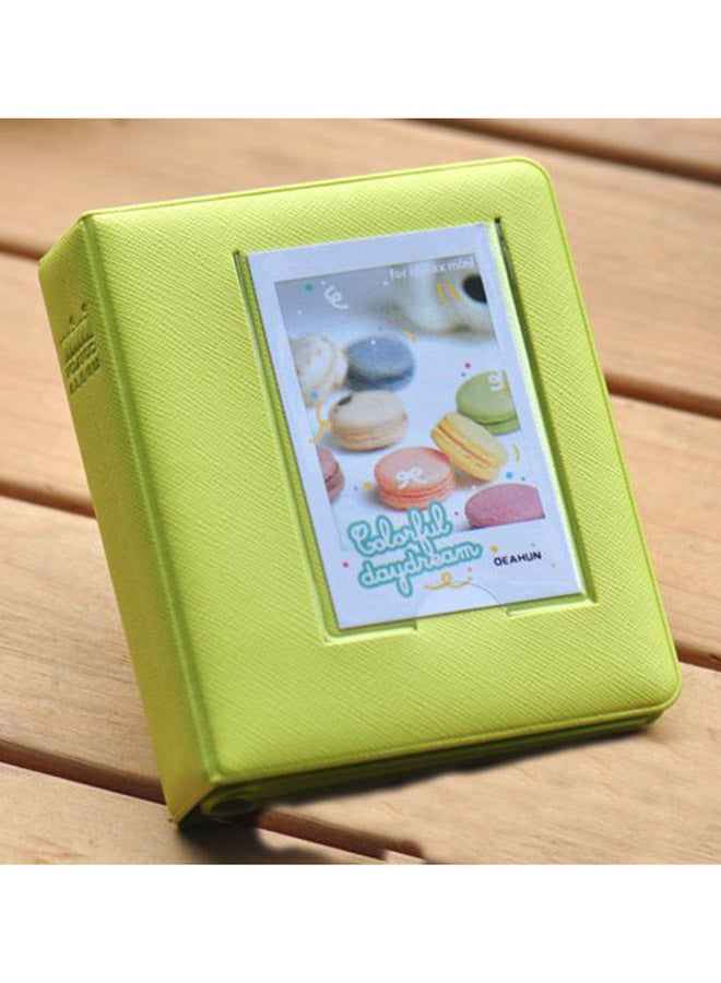 Generic 64 Pockets Mini Photo Album For Fujifilm Instax Mini Cameras Yellow  - Image 2