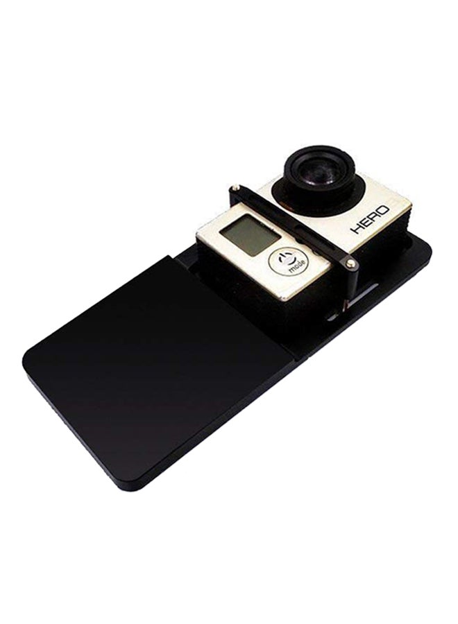 Generic - Mount Plate Adapter For GoPro Hero 7, Hero 6/5/4, Switch Mount For DJI Osmo Mobile Gimbal, Feiyu SPG Gimbal Black - Image 1