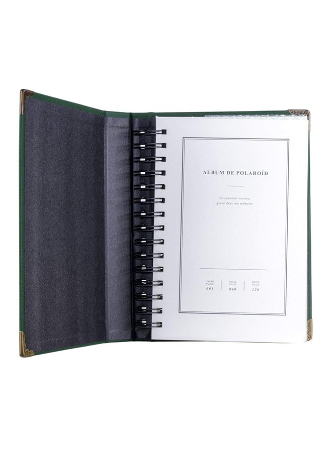 أوزون ألبوم صور يحتوي على 120 جيبا لكاميرات فوجي فيلم إنستاكس ميني أخضر - Image 2