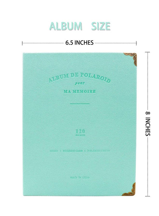 أوزون ألبوم صور يحتوي على 120 جيبا لكاميرات فوجي فيلم إنستاكس ميني أخضر - Image 4