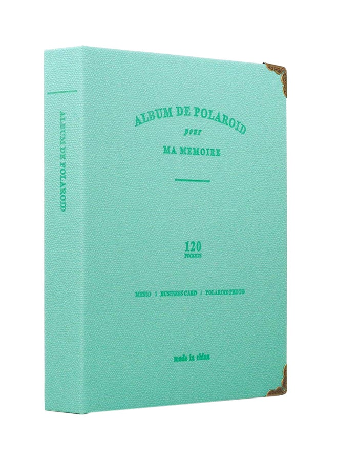 أوزون ألبوم صور يحتوي على 120 جيبا لكاميرات فوجي فيلم إنستاكس ميني أخضر - Image 1