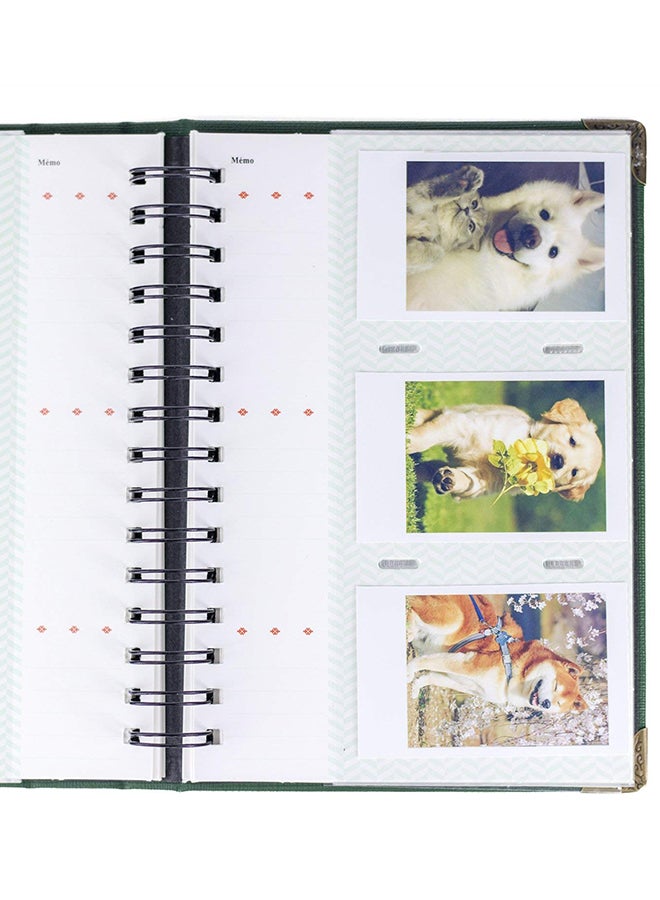 أوزون ألبوم صور يحتوي على 120 جيبا لكاميرات فوجي فيلم إنستاكس ميني أخضر - Image 3