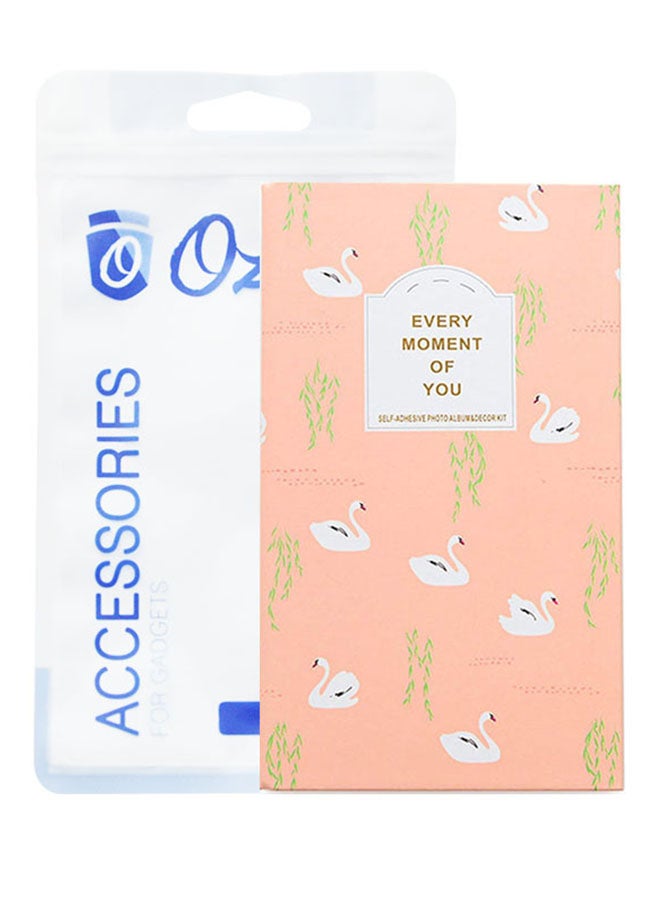 Ozone 84 Pockets Mini Photo Album For Fujifilm Instax Cameras Pink/White/Green - Image 1